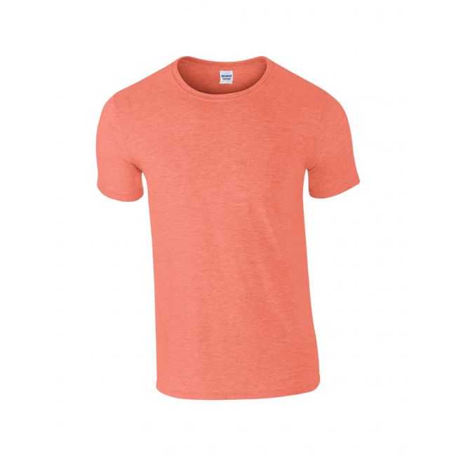 Softstyle® adult t-shirt culoare heather orange marimea s