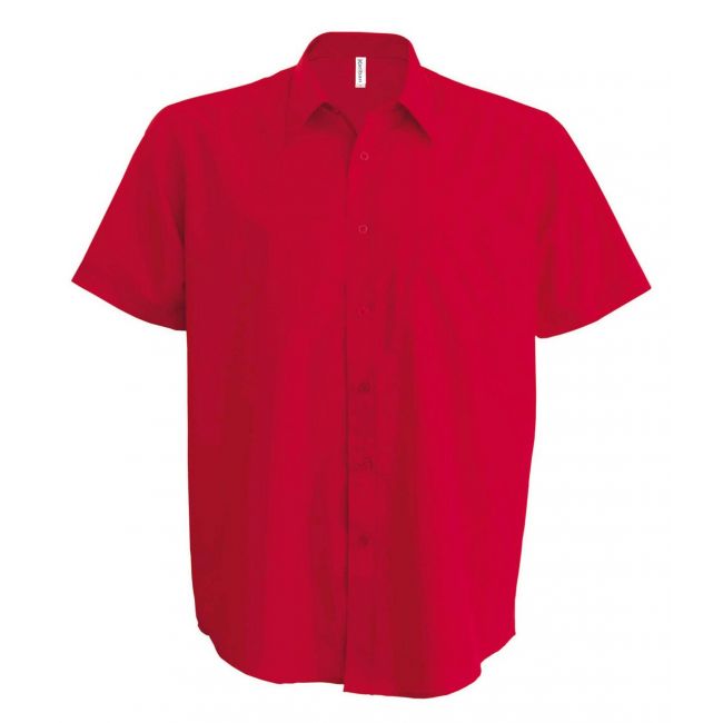 Ace - short-sleeved shirt culoare classic red marimea 5xl