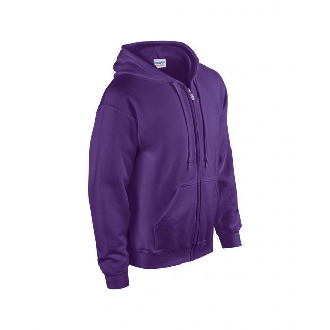 Heavy blend™ adult full zip hooded sweatshirt culoare purple marimea 3xl