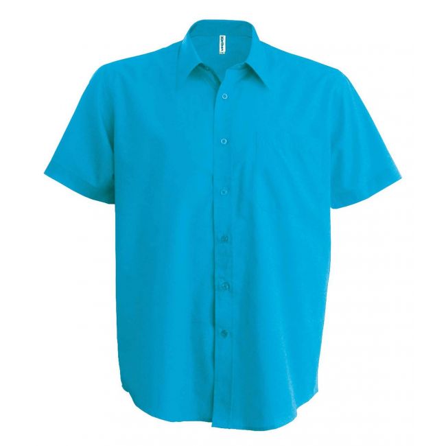 Ace - short-sleeved shirt culoare bright turquoise marimea 2xl