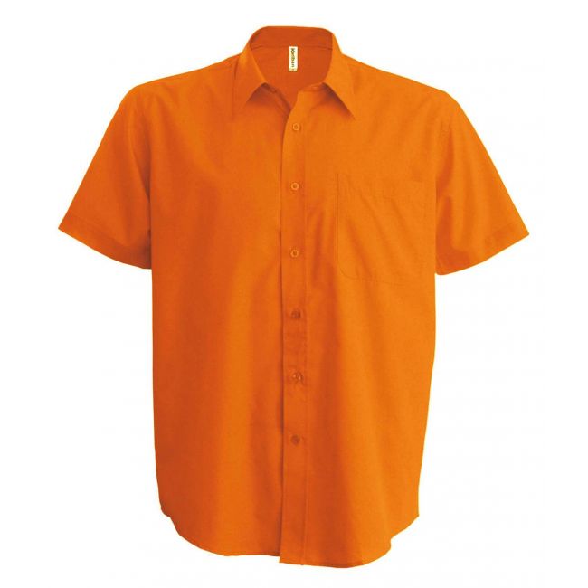 Ace - short-sleeved shirt culoare orange marimea 2xl