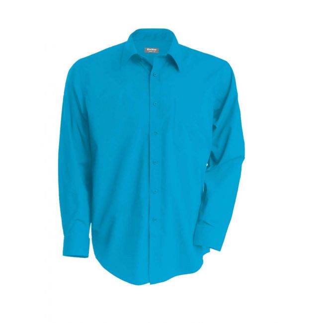 Jofrey > long-sleeved shirt culoare bright turquoise marimea 2xl