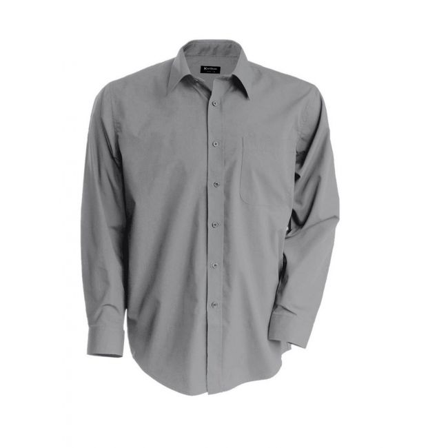 Jofrey > long-sleeved shirt culoare silver marimea s