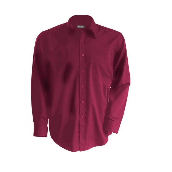 Jofrey > long-sleeved shirt culoare wine marimea 6xl