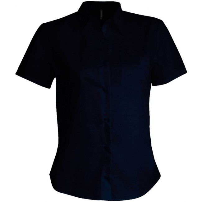 Judith > ladies' short-sleeved shirt culoare navy marimea 3xl