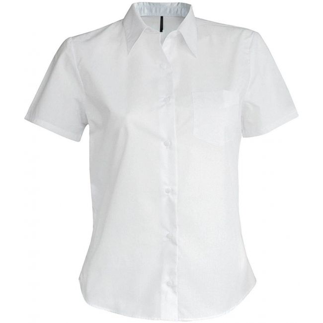 Judith > ladies' short-sleeved shirt culoare white marimea 4xl