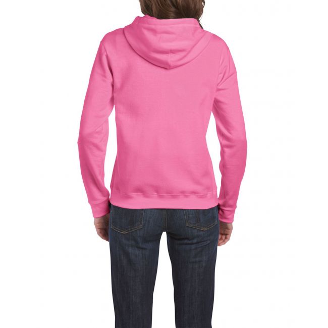 Heavy blend™ ladies' full zip hooded sweatshirt culoare azalea marimea l