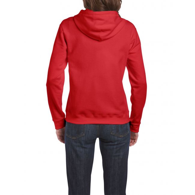 Heavy blend™ ladies' full zip hooded sweatshirt culoare red marimea 2xl