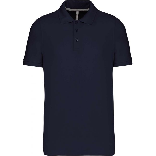 Men's short-sleeved polo shirt culoare navy marimea 4xl