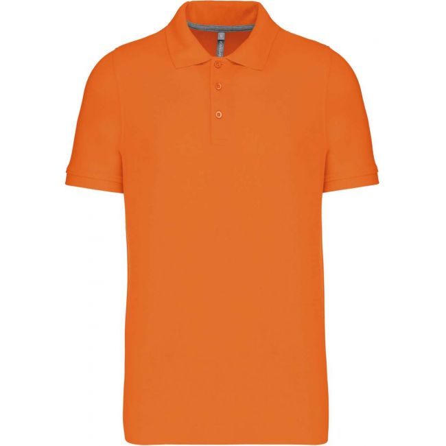 Men's short-sleeved polo shirt culoare orange marimea 2xl