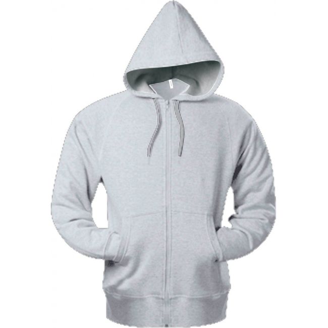 Full zip hooded sweatshirt culoare oxford grey marimea 2xl