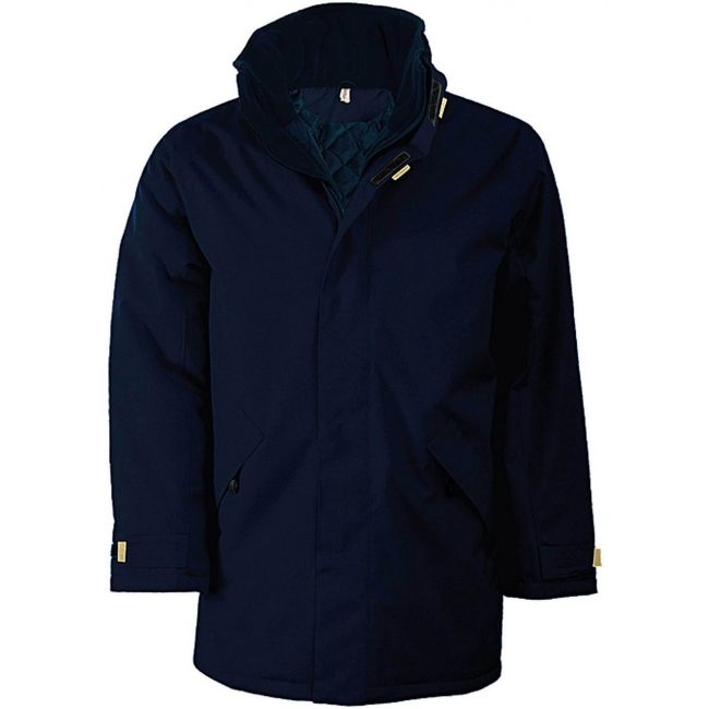 Quilted parka culoare navy marimea 4xl