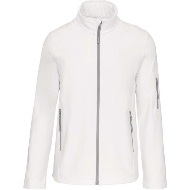 Softshell jacket culoare white marimea 2xl