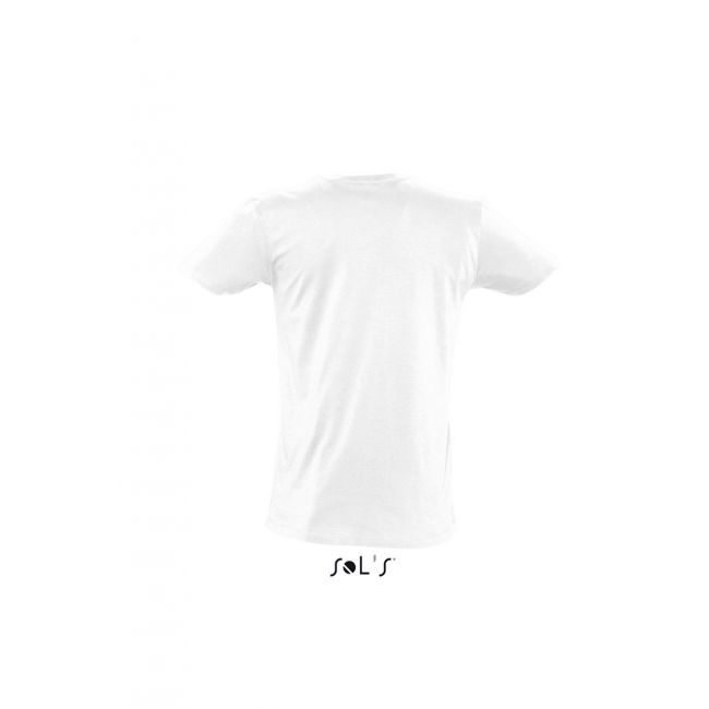 Sol's master - men’s deep v-neck t-shirt culoare white marimea m