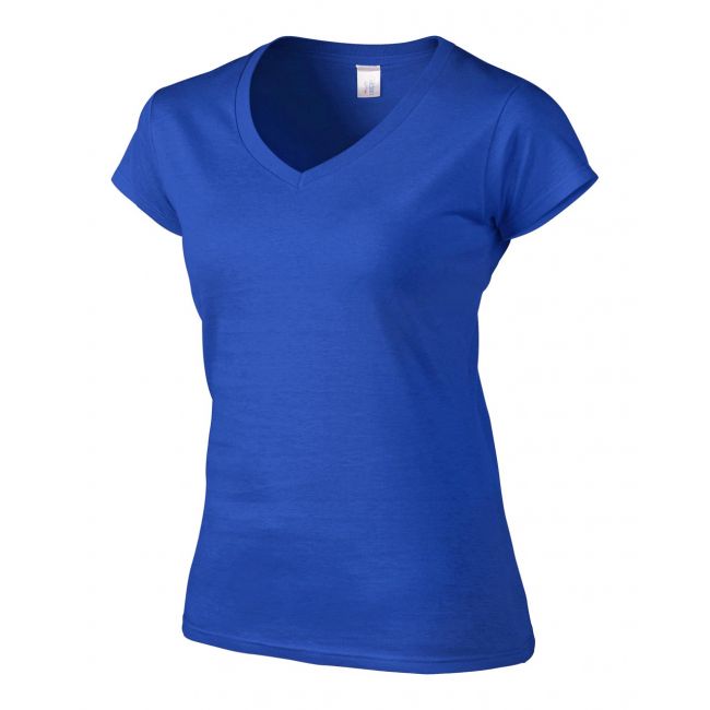 Softstyle® ladies' v-neck t-shirt culoare royal marimea l