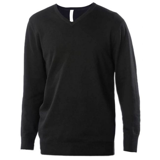 Men’s v-neck jumper culoare black marimea 2xl