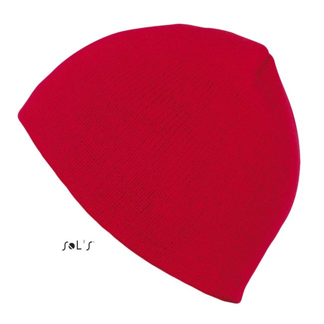 Sol's bronx - unisex acrylic hat culoare red marimea u