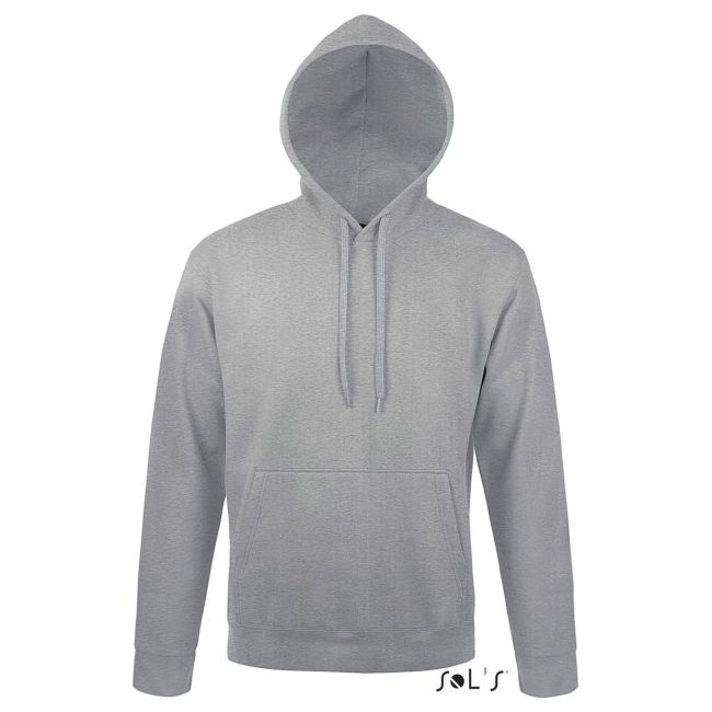 Sol's snake - unisex hooded sweatshirt culoare grey melange marimea s