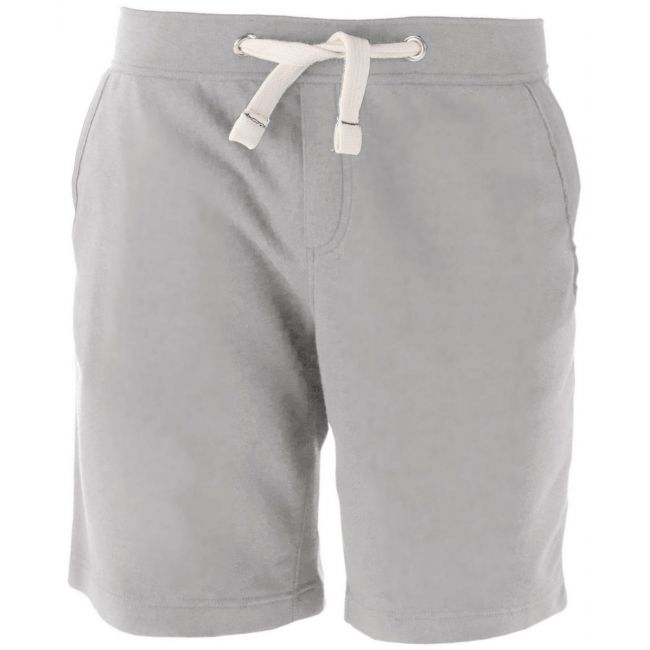 Unisex french terry bermuda shorts culoare oxford grey marimea s