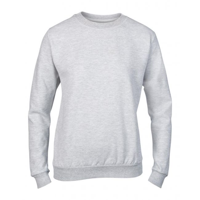 Women's crewneck fleece culoare heather grey marimea l