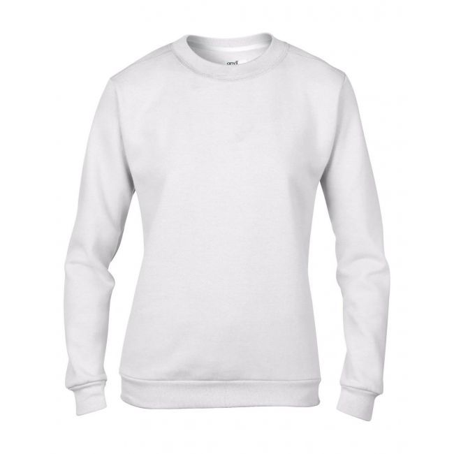 Women's crewneck fleece culoare white marimea 2xl