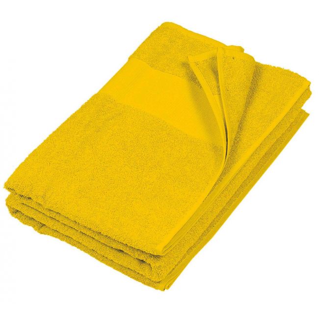 Beach towel culoare true yellow marimea 100x150