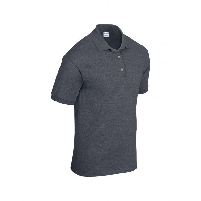 Dryblend® adult jersey polo culoare dark heather marimea m