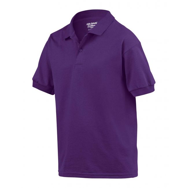 Dryblend® youth jersey polo shirt culoare purple marimea s