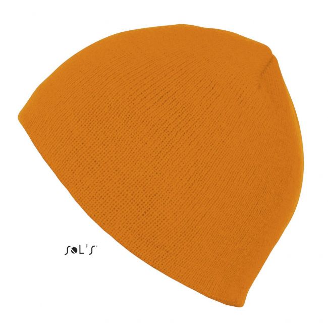 Sol's bronx - unisex acrylic hat culoare orange marimea u