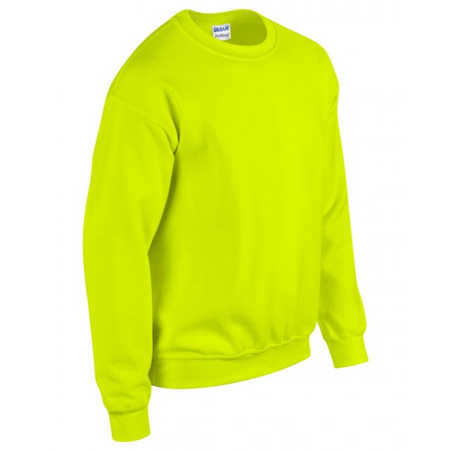 Heavy blend™ adult crewneck sweatshirt culoare safety green marimea s