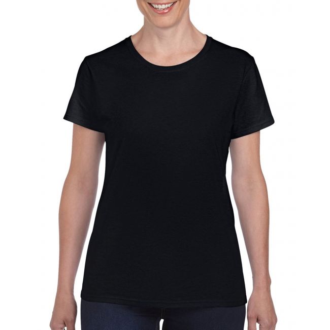 Heavy cotton™  ladies' t-shirt culoare black marimea 2xl