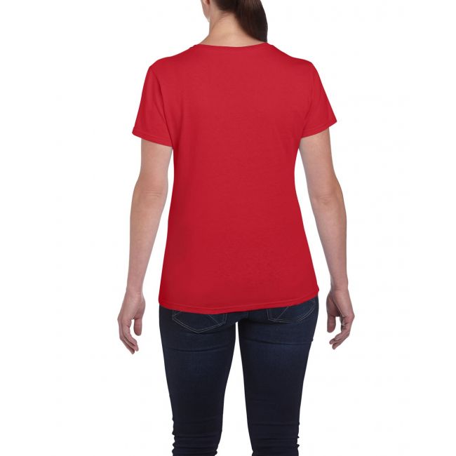 Heavy cotton™  ladies' t-shirt culoare red marimea m