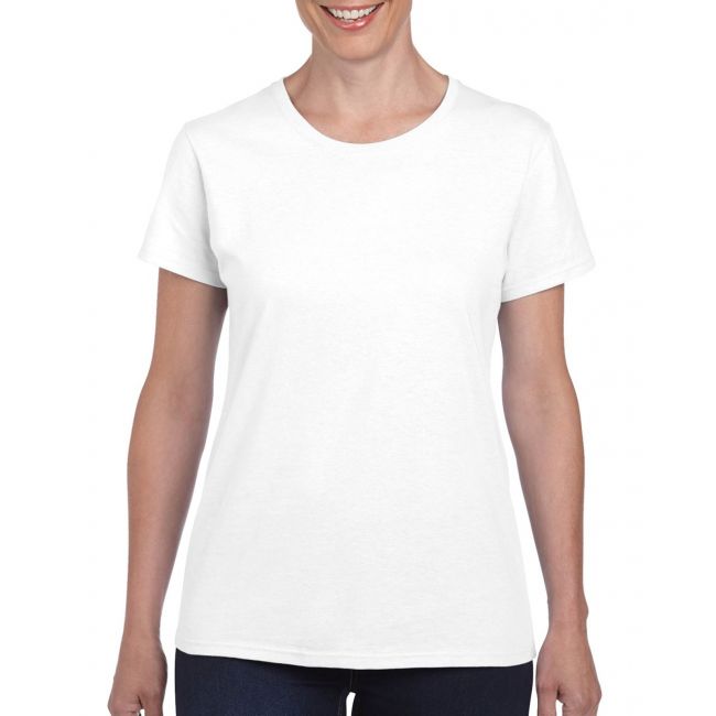 Heavy cotton™  ladies' t-shirt culoare white marimea m