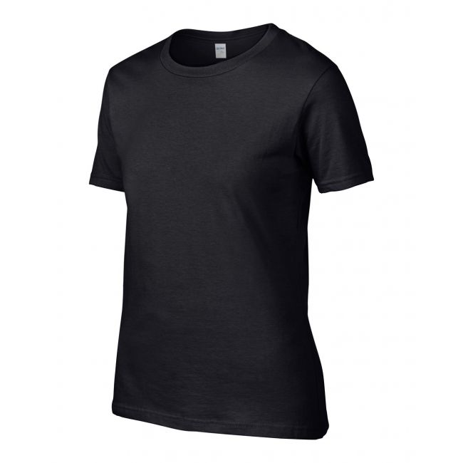 Premium cotton® ladies' t-shirt culoare black marimea s