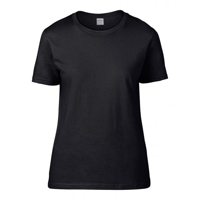 Premium cotton® ladies' t-shirt culoare black marimea s