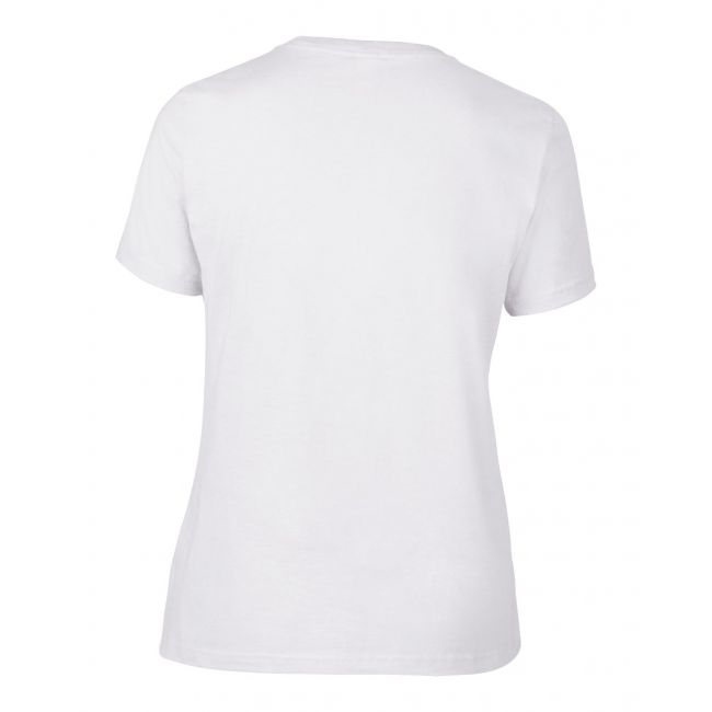 Premium cotton® ladies' t-shirt culoare white marimea 2xl