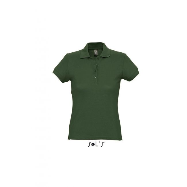 Sol's passion - women's polo shirt culoare golf green marimea xl