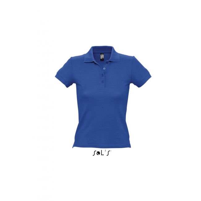 Sol's people - women's polo shirt culoare royal blue marimea 2xl