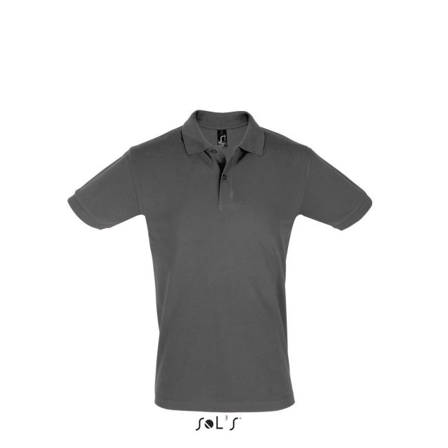 Sol's perfect men - polo shirt culoare dark grey marimea m