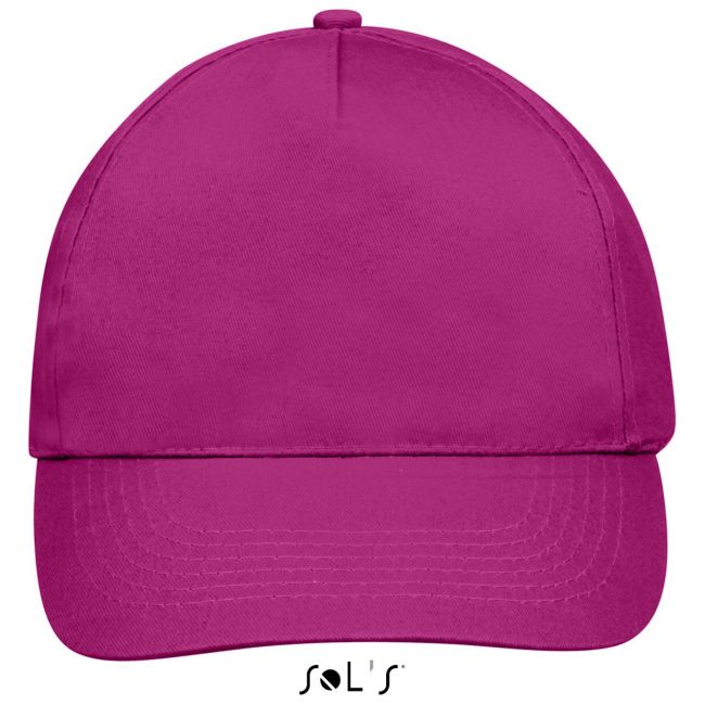 Sol's sunny - five panel cap culoare fuchsia marimea u