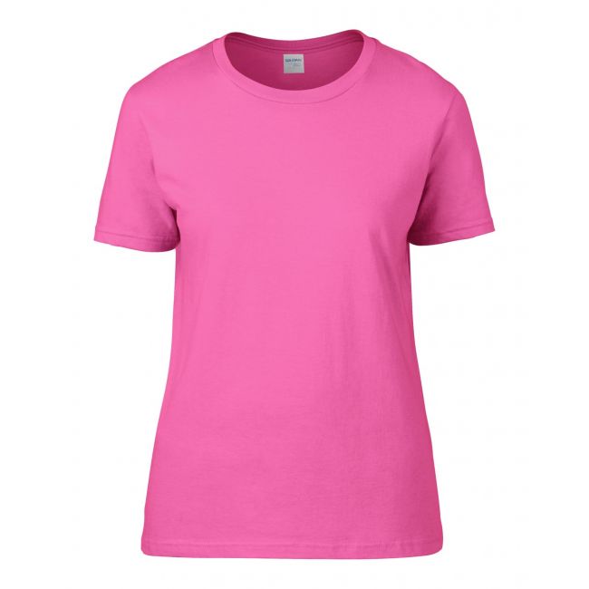 Premium cotton® ladies' t-shirt culoare azalea marimea l