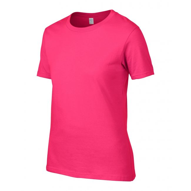 Premium cotton® ladies' t-shirt culoare heliconia marimea 2xl