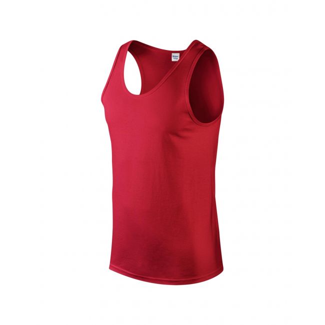 Softstyle® adult tank top culoare red marimea s