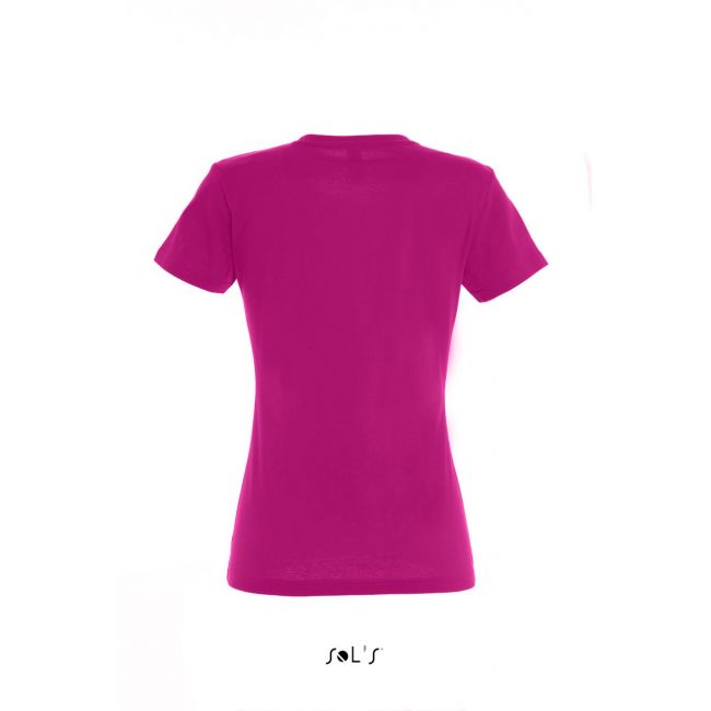 Sol's imperial women - round collar t-shirt culoare fuchsia marimea l