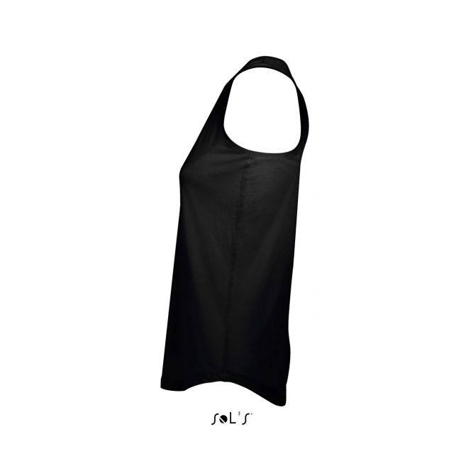 Sol's moka - women’s racer back tank top culoare deep black marimea m