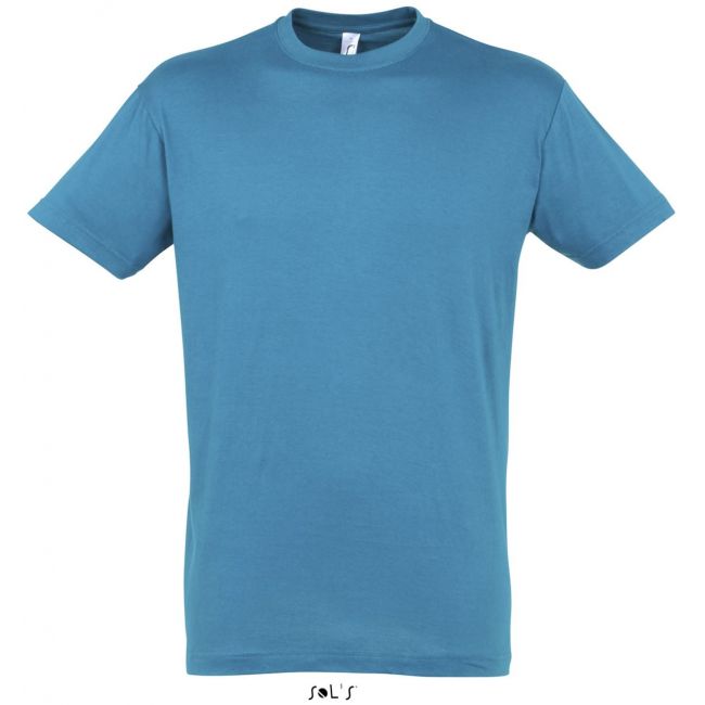 Sol's regent - unisex round collar t-shirt culoare aqua marimea 2xl