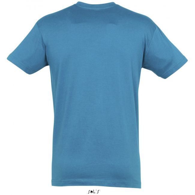 Sol's regent - unisex round collar t-shirt culoare aqua marimea l