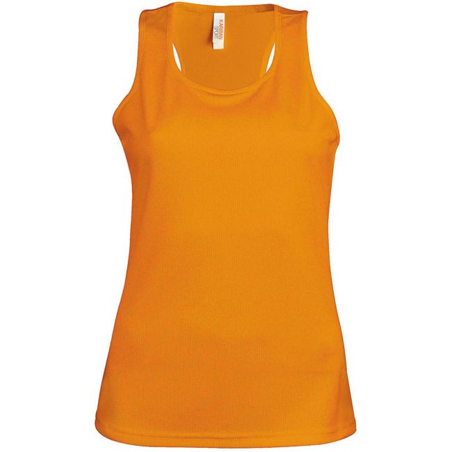 Ladies' sports vest culoare orange marimea xl