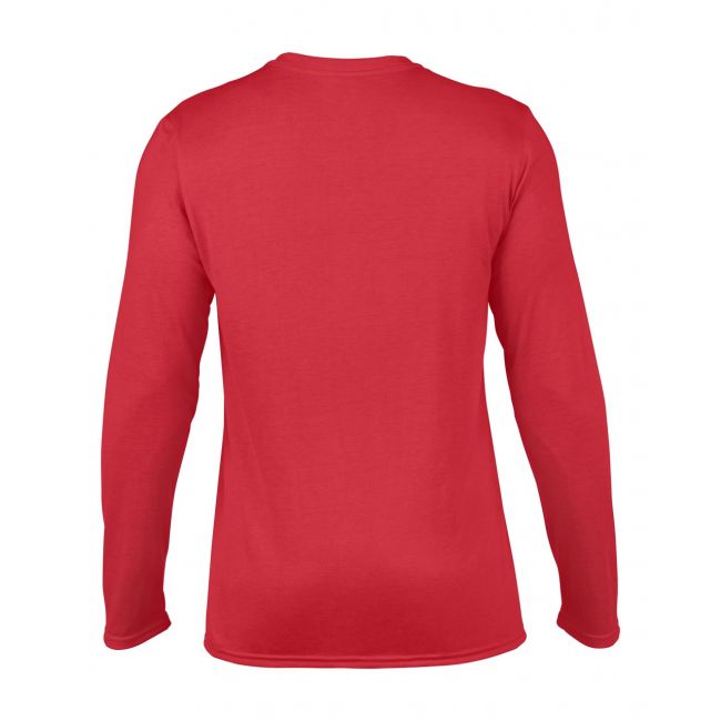 Performance® adult long sleeve t-shirt culoare red marimea s