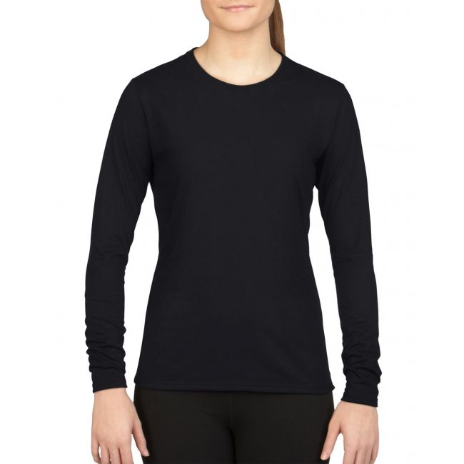 Performance® ladies' long sleeve t-shirt culoare black marimea 2xl